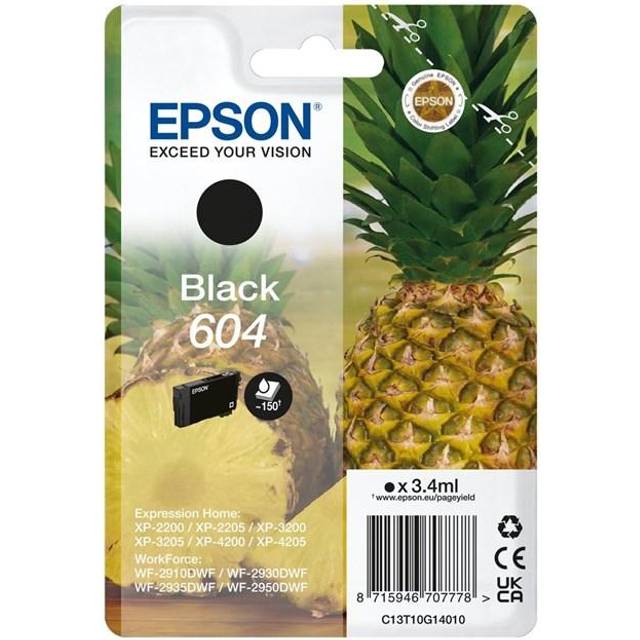 Epson 604 (T10G1) svart bläckpatron (original)