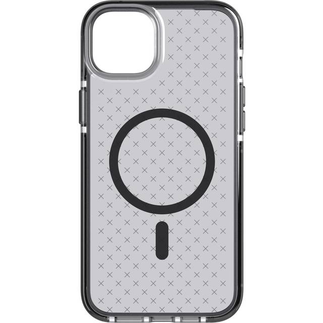 Tech21 EvoCheck Flex Gel Case for iPhone 15 PLUS FlexShock Protection - Purple