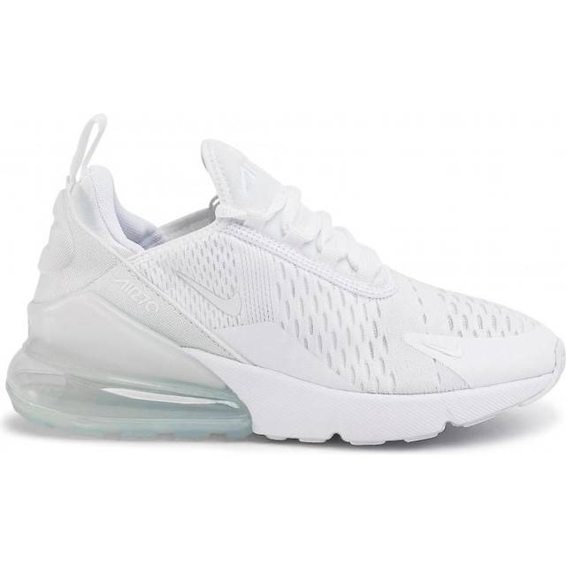 Nike Air Max 270 Older Kids' Shoes - White - 4