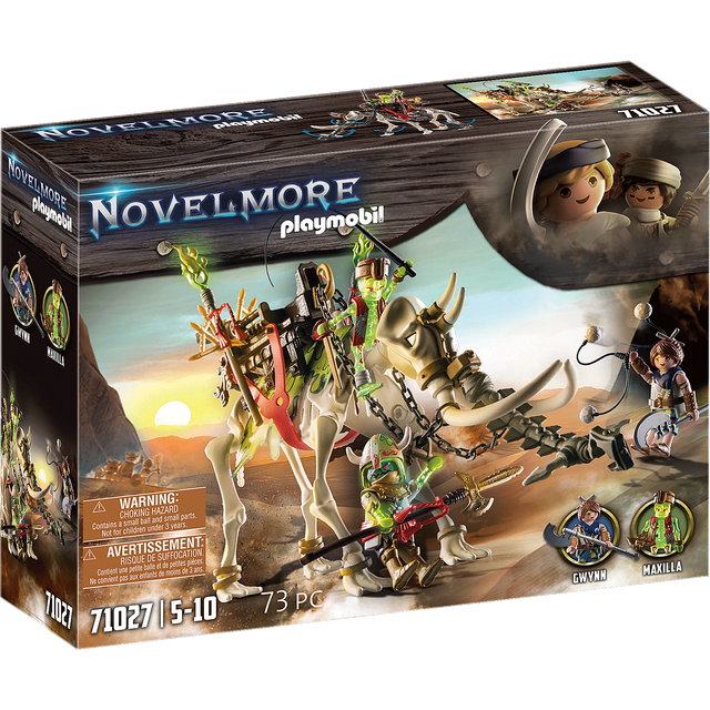 71027 Novelmore Knights Sal'ahari Sands - Mammoth Attack, Medieval Castle and Knights' Toy, Fun Imaginative Role-Play, Playset Suitable for Children