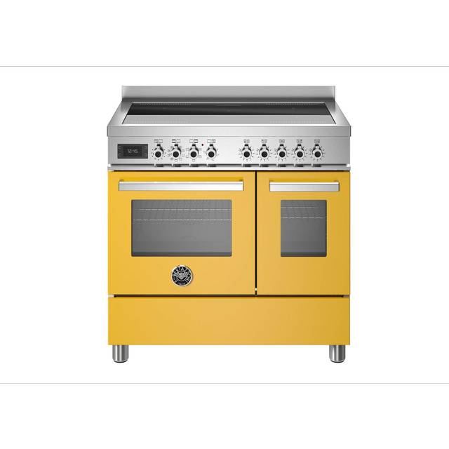 Bertazzoni PRO95I2EGIT Professional Series 90cm Yellow Induction Range Cooker