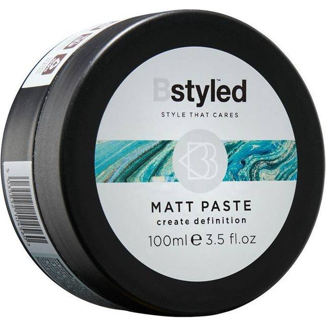 BStyled Matt Paste - Hair Wax Paste for Hold, Volume & Texture with Pomegranate, Turmeric & Bond Building Technology, Vegan Hair Care, 100g