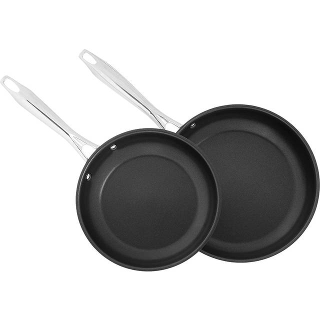 CUISINART 8922-810NS Professional Series 2-Piece Stainless Steel Nonstick Skillet Set  2-Pack