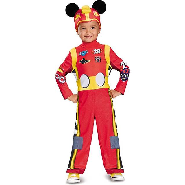 Toddler Classic Mickey Roadster Costume | Disney Costumes - Orange&#47;Red (3T/4T)