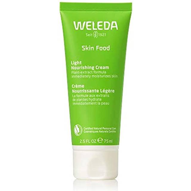 Weleda skin food light, dry moisturiser, moisturising cream & 75ml