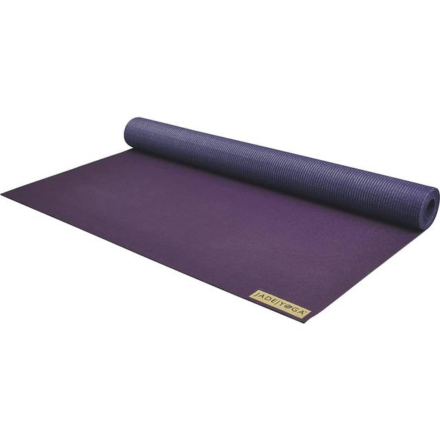 JadeYoga Jade Voyager yogamatta, 61 x 173 cm, 16 mm tjock, lila