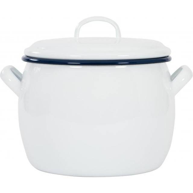 KOCKUMS JERNVERK Bellied Pot With Lid |Grå |4 L