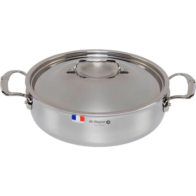 Låg stekgryta med lock, Affinity - de Buyer - 28 cm