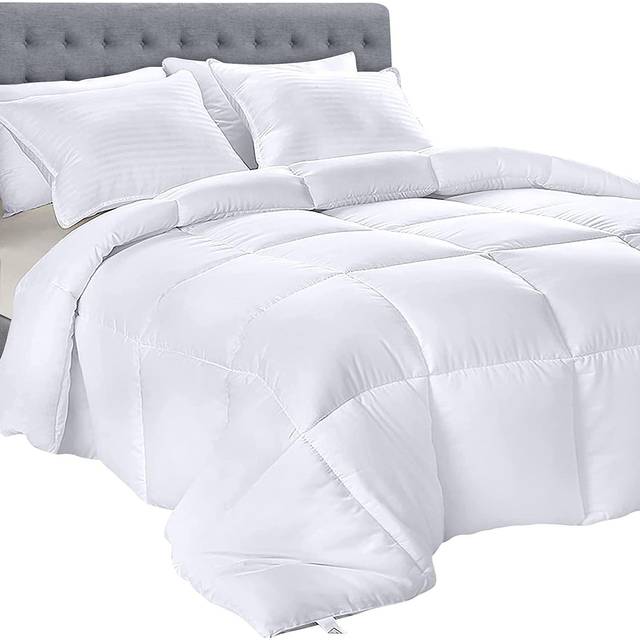 Utopia Bedding Comforters California King Size  All Season Duvet Insert  Down Alternative Box Stitched Bed Comforter with Corner Tabs  Machine Washabl