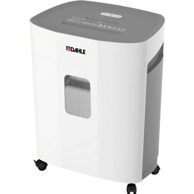 Dahle PS 380 Document shredder 15 sheet Particle cut 4 x 12 mm P-4 25 l Also shreds Staples, Credit cards, Paper clips, CDs, DVDs