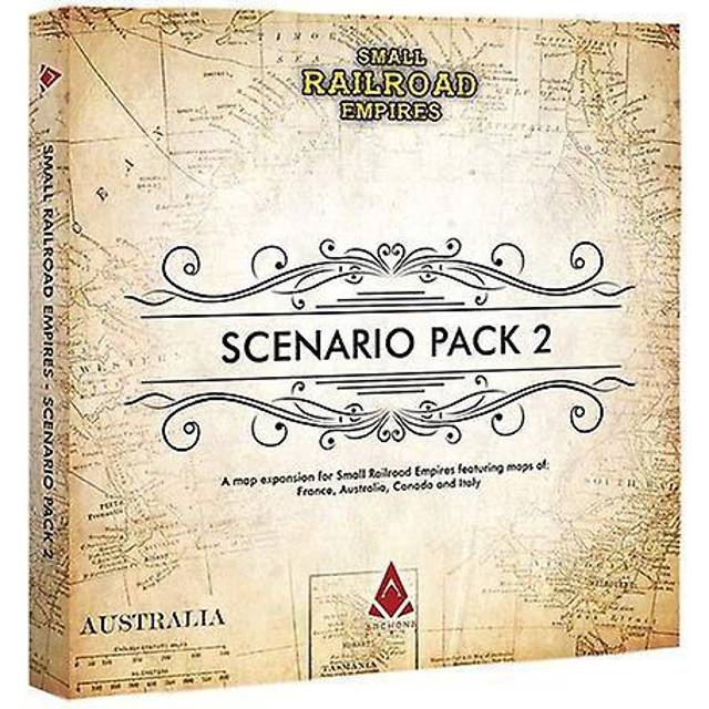 The Araca Group ARG042 Small Railroad Empires - Scenario Board Game - Pack of 2