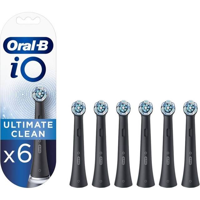 Oral-B iO Ultimate Clean borsthuvuden 6 st, vita