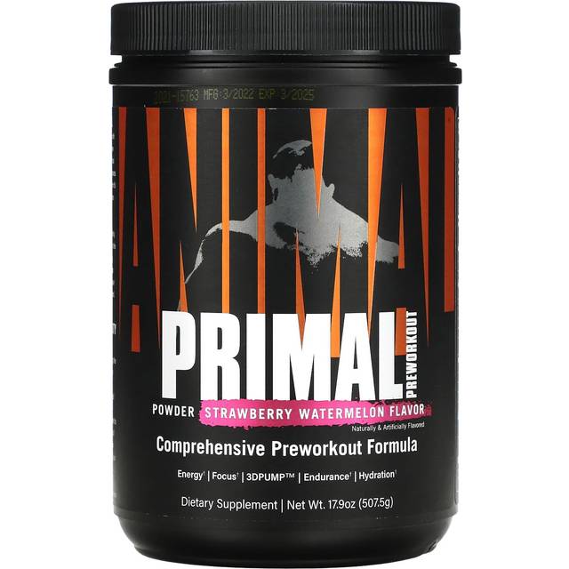 Animal  Primal Preworkout Powder  Strawberry Watermelon  17.9 oz (507.5 g)