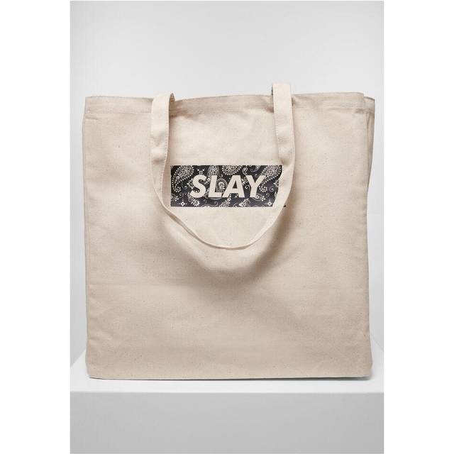 MT Accessoires MT SLAY Oversize Canvas Tote Bag Beige / One Size Väska