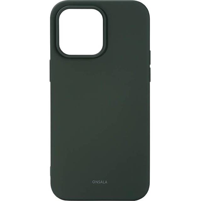 Onsala Mobilskal Silikon Olive Green - iPhone 14 Pro Max