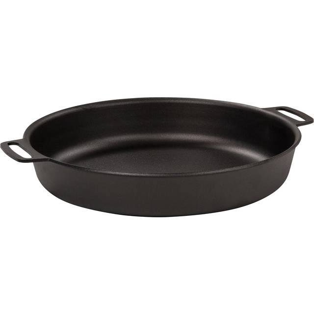 Stekpanna/Pajform, Ø28 cm, kolstål - Svart (28 cm.)