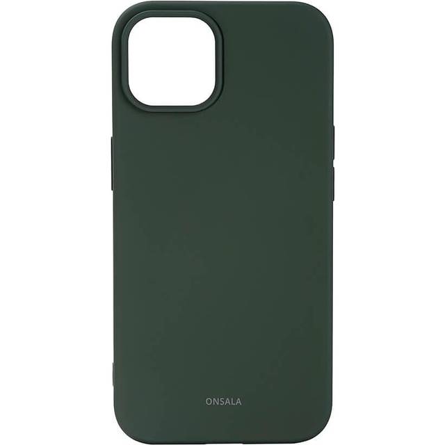Onsala Mobilskal Silikon Olive Green - iPhone 13/14