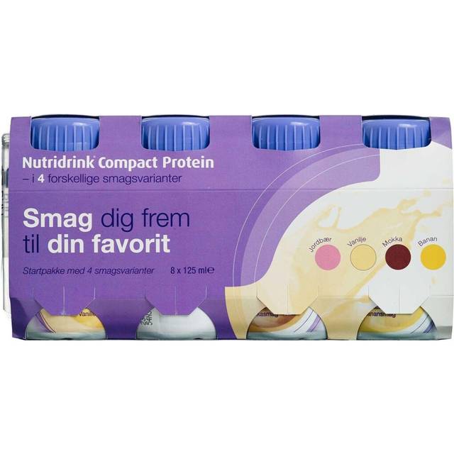 Nutridrink Compact Protein Startpaket - 8 x 125 ml