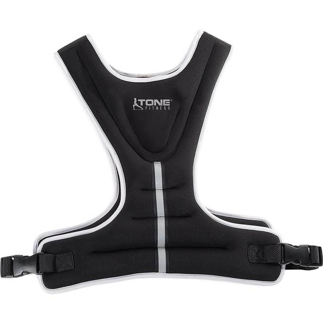 Tone Fitness 8lb Weighted Vest  Black