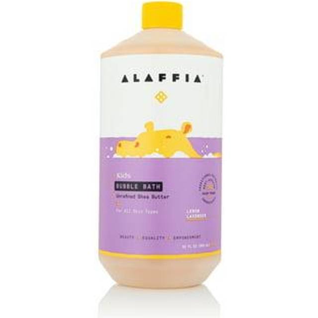 Alaffia Kids Bubble Bath Lemon Lavender 32 fl oz