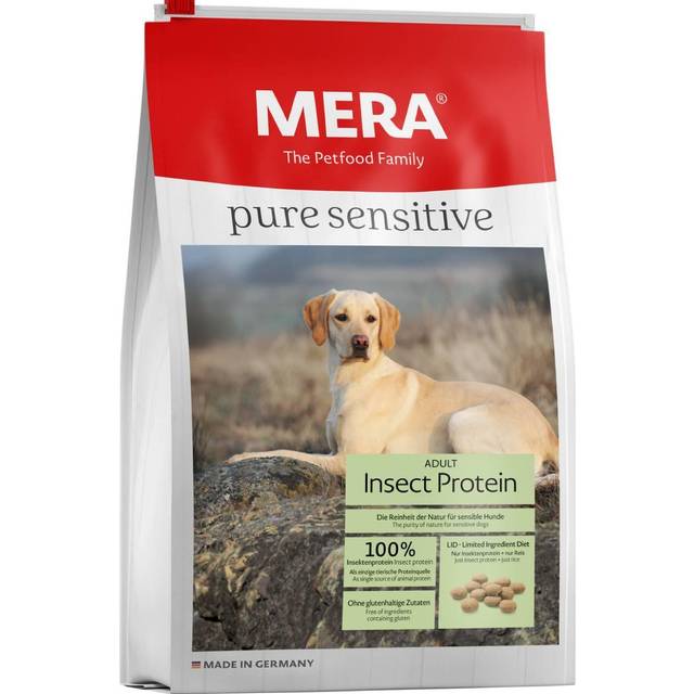 Mera Petfood Pure Sensitive Adult Insekter & Ris 12,5 kg