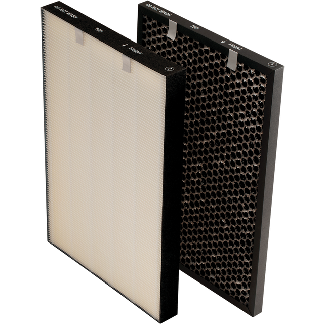 BISSELL air320 Air Purifier Replacement HEPA Filter and Activated Carbon Filter Pack 3314   Black