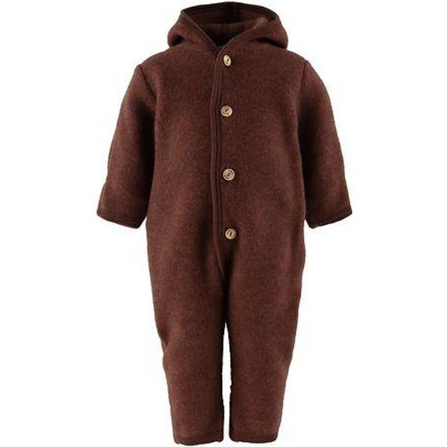 Engel - Baby Overall mit Kapuze - Overall size 62/68, brown