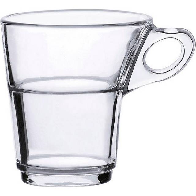 Set of 6 glass espresso expresso cups 90ml small expresso duralex caprice set