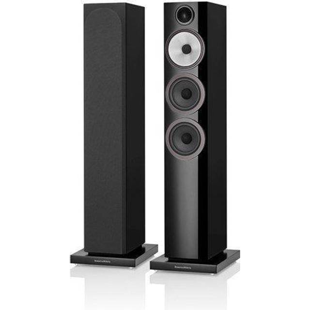 Bowers & Wilkins 704 S3 svartlackerad (paket med 2) - Golvhögtalare