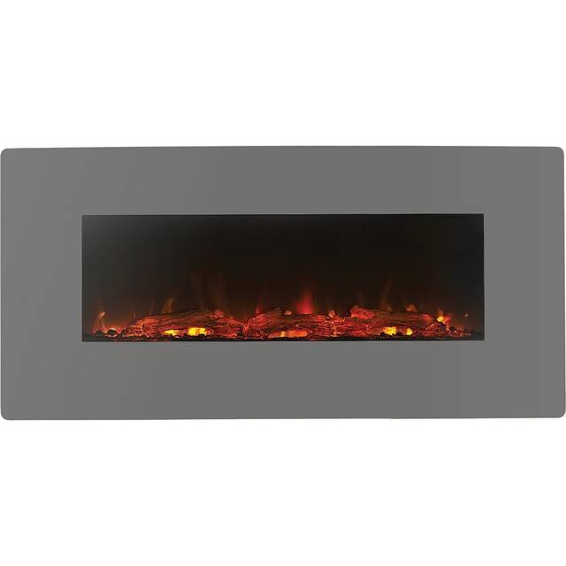 Focal Point Pasadena Black Electric Fire 1.5kW - Grey - 44 x 91.4 x 12.7cm