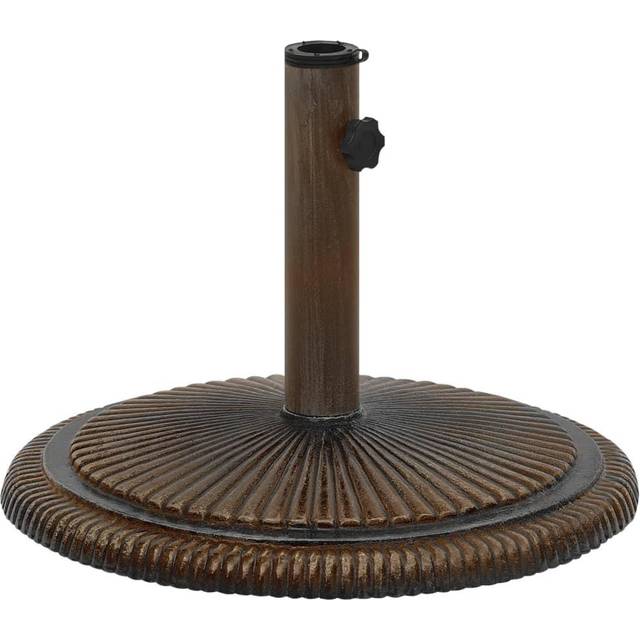 vidaXL Umbrella Base Green 45x45x30 cm Cast Iron
