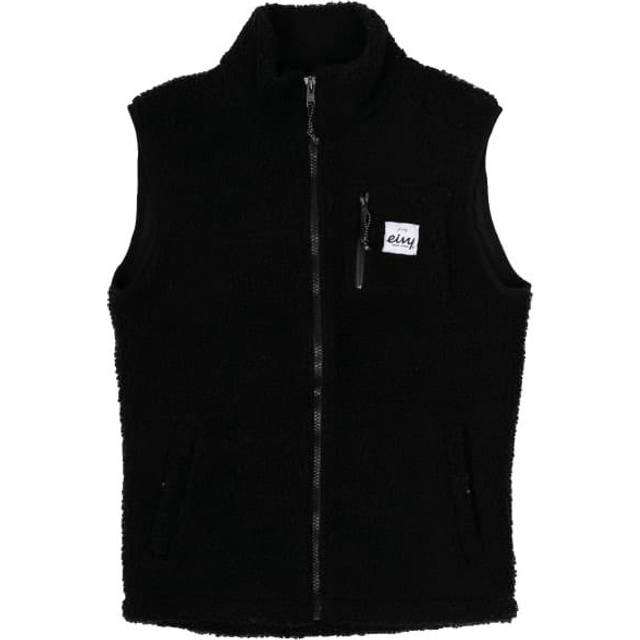 Lumberjackie Sherpa Vest W Black (XS) - Svart (XS)