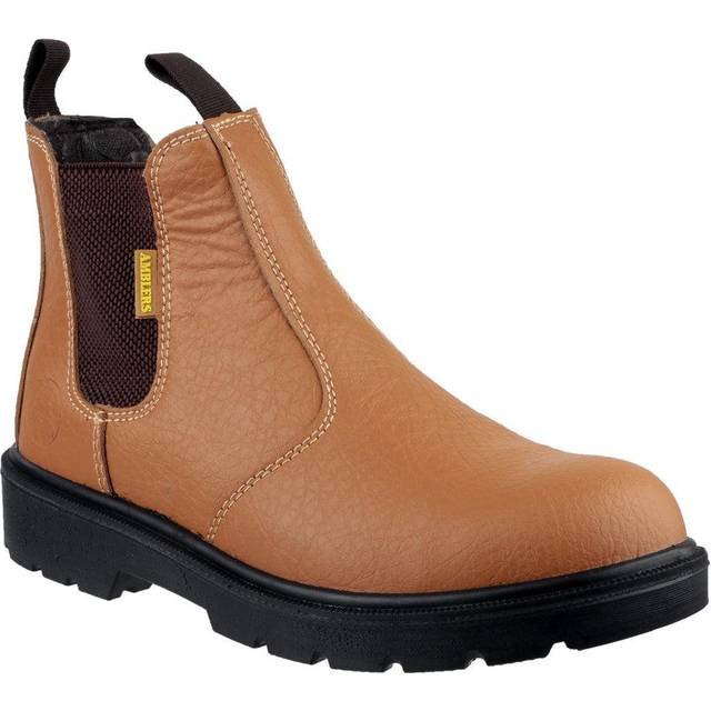 Amblers Safety FS115 Dual Density Pull on Chelsea Safety Boots Size 3