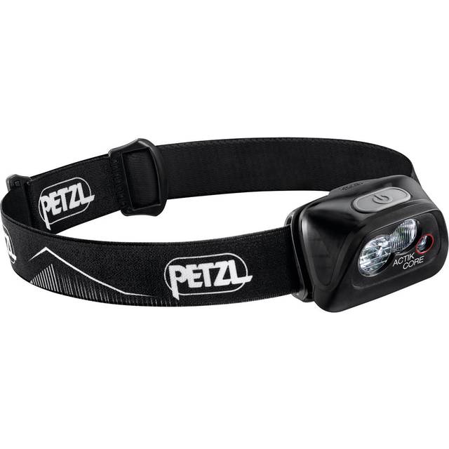Petzl Actik Core, uppladdningsbar främre lampa, grå, U, unisex-vuxen