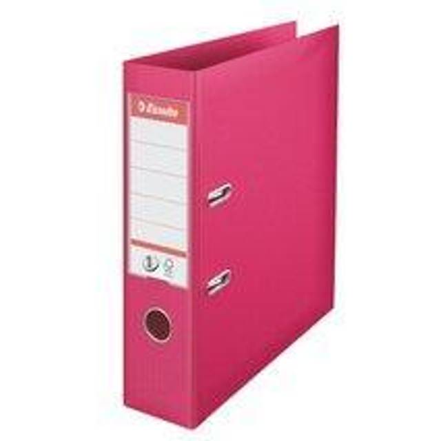 Esselte No.1 Solea Lever Arch File A4 Polypropylene 75MM Spine Red - Outer Carto - Solea red