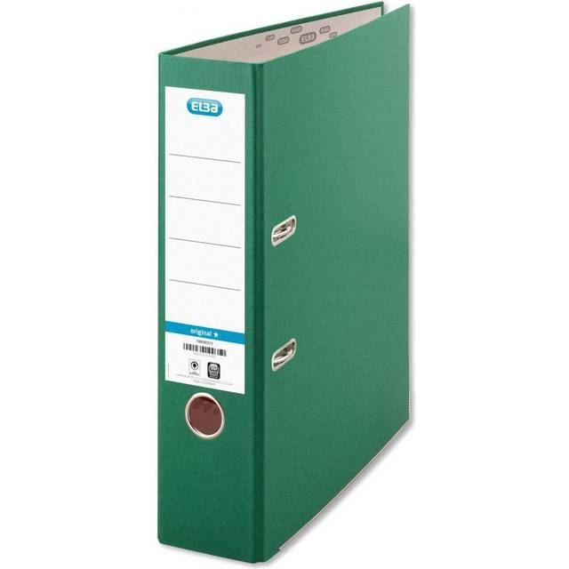 Elba Board Lever Arch File A4 Green (10 Pack) 100202219