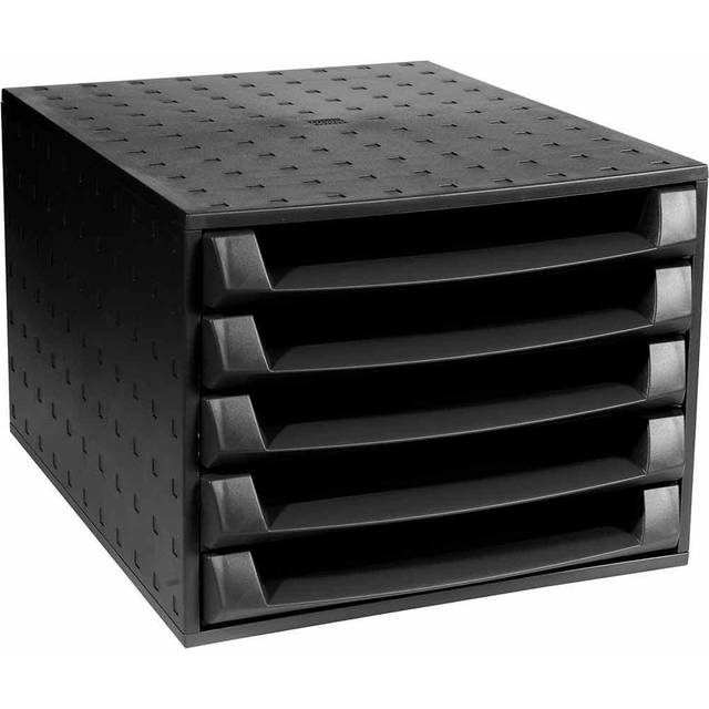 Forever 5 Drawer Set Black 221014D