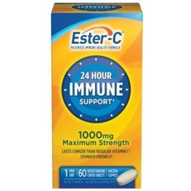EsterC  24 Hour Immune Support  1 000 mg  60 Vegetarian Coated Tablets