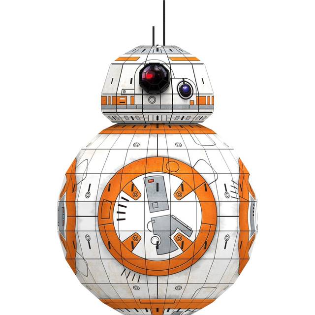Medium Size Star Wars: BB8 Paper Model Kit - Black&#47;Orange&#47;White (One-Size)