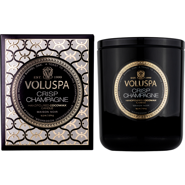 Maison Classic Boxed Scented Candle, Crisp Champagne