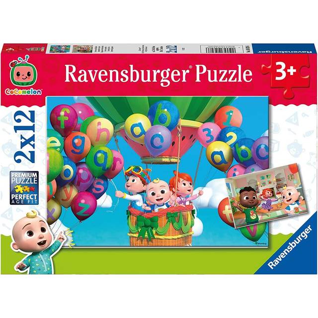 Ravensburger pussel: Cocomelon 2x12 Bitar
