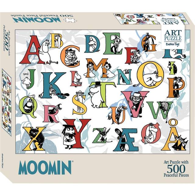 Barbo Toys Mumin ABC Pussel 500 Bitar