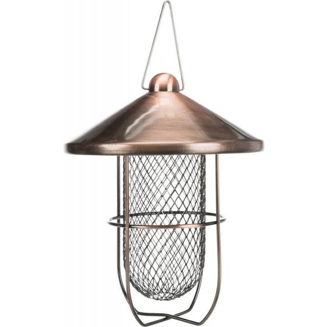 TRIXIE 55654 Erdnuss-Futterspender med Schutzgitter, metall, 476 g