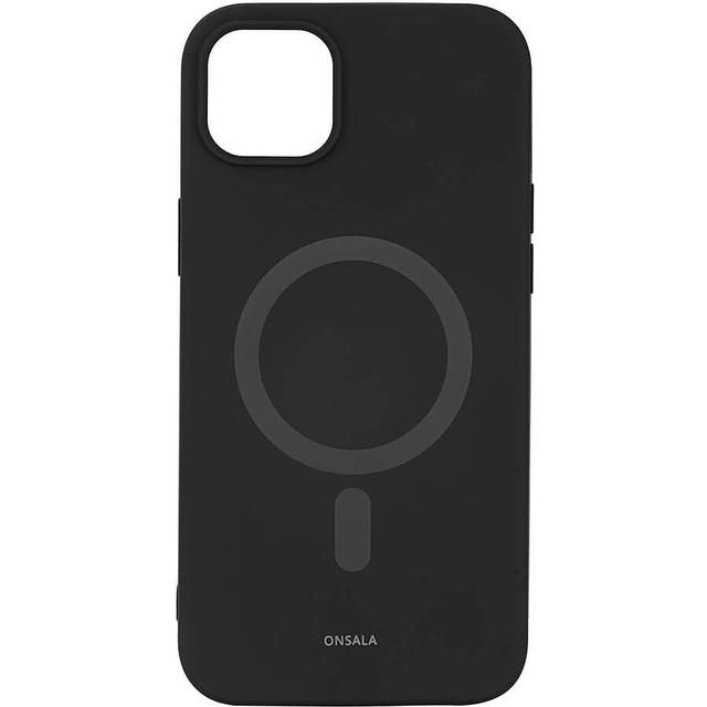 Onsala Mobilskal Silikon MagSeries Black - iPhone 14 Plus