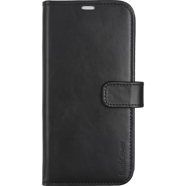 RadiCover - Radiation Protection Wallet Vegan Leather 2in1 iPhone 14 PLUS Exclusive Black