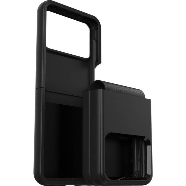 Otterbox samsung galaxy z flip4 hard-cover symmetry flex back case black