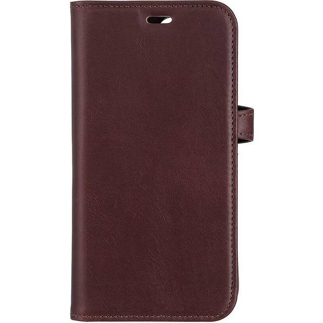 Buffalo 2-i-1 plånboksfodral för iPhone 14 (brunt)