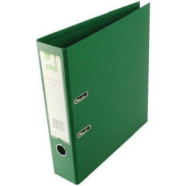 Q-Connect Lever Arch File Polypropylene A4 Green Pk 10 - KF20022