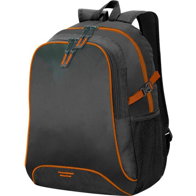 (One Size, Black/Orange) Shugon Osaka Basic Backpack / Rucksack Bag (30 Litre)
