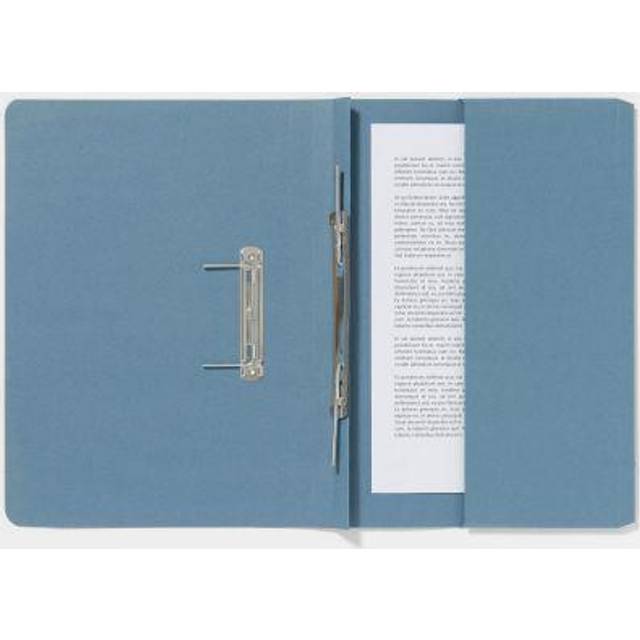 Exacompta Guildhall Pocket Spiral File 285gsm Blue (25 Pack)
